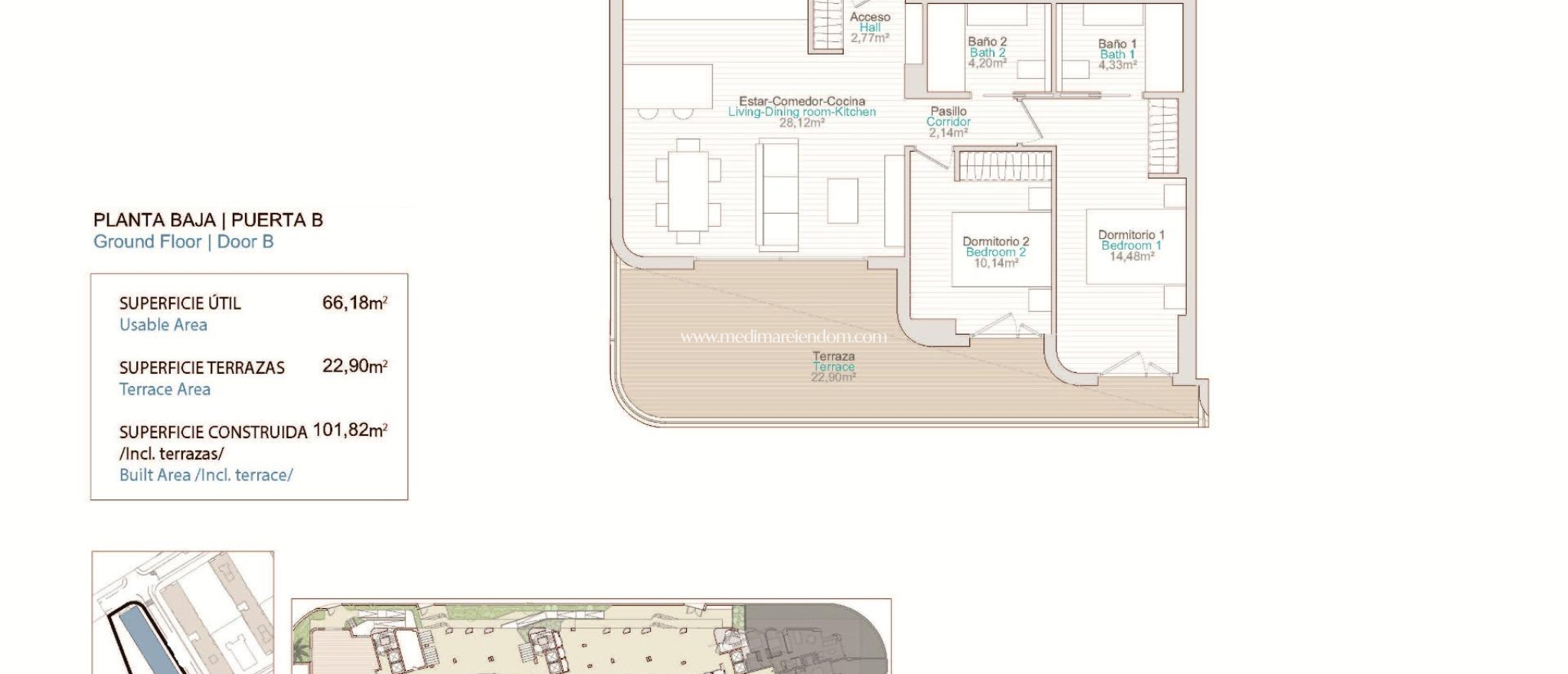 Obra Nueva - Apartamento en planta baja - Villajoyosa - La Tellerola