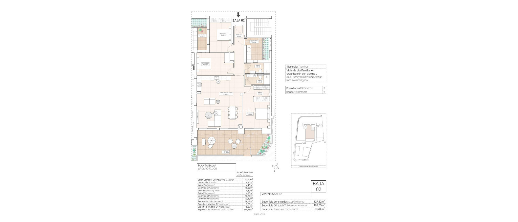 Obra Nueva - Apartamento - Hondón de las Nieves - Pueblo