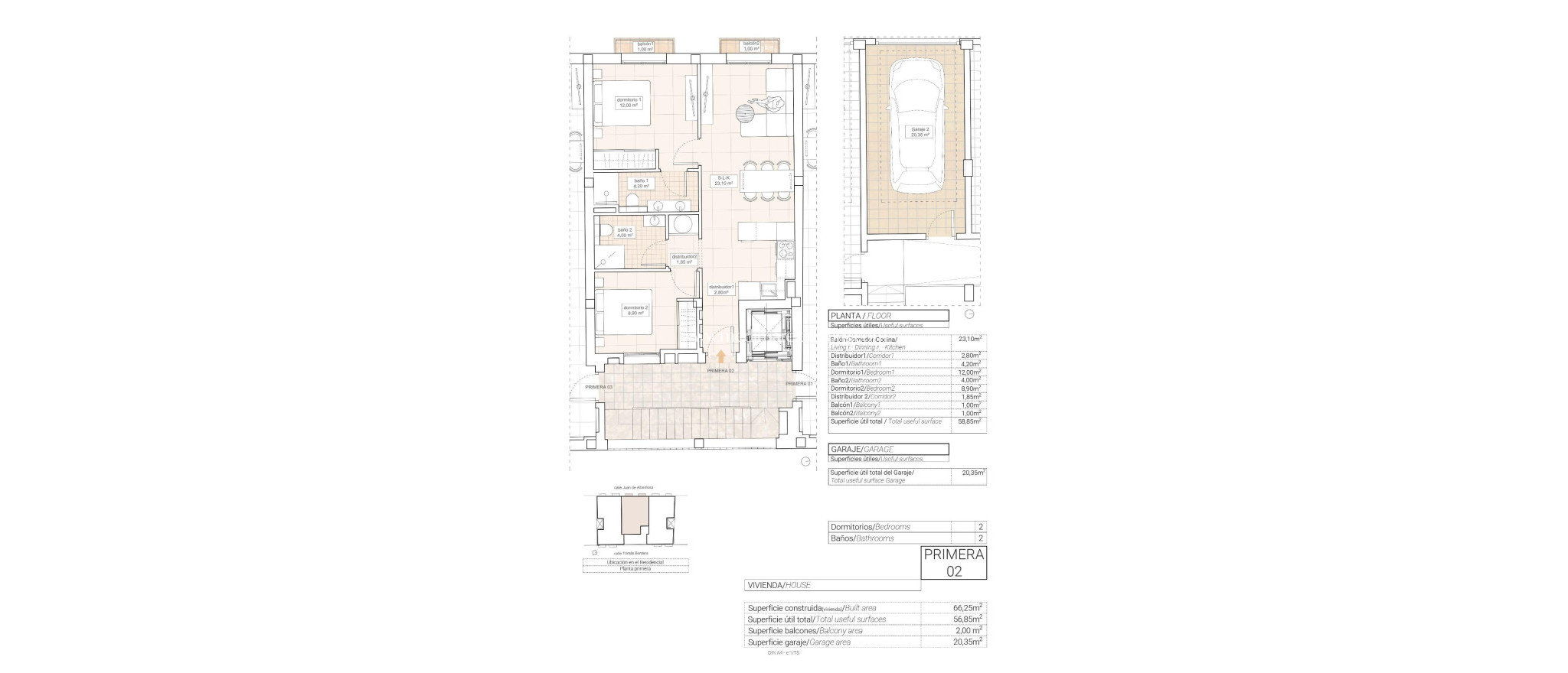 Obra Nueva - Apartamento - Hondón de las Nieves - Pueblo