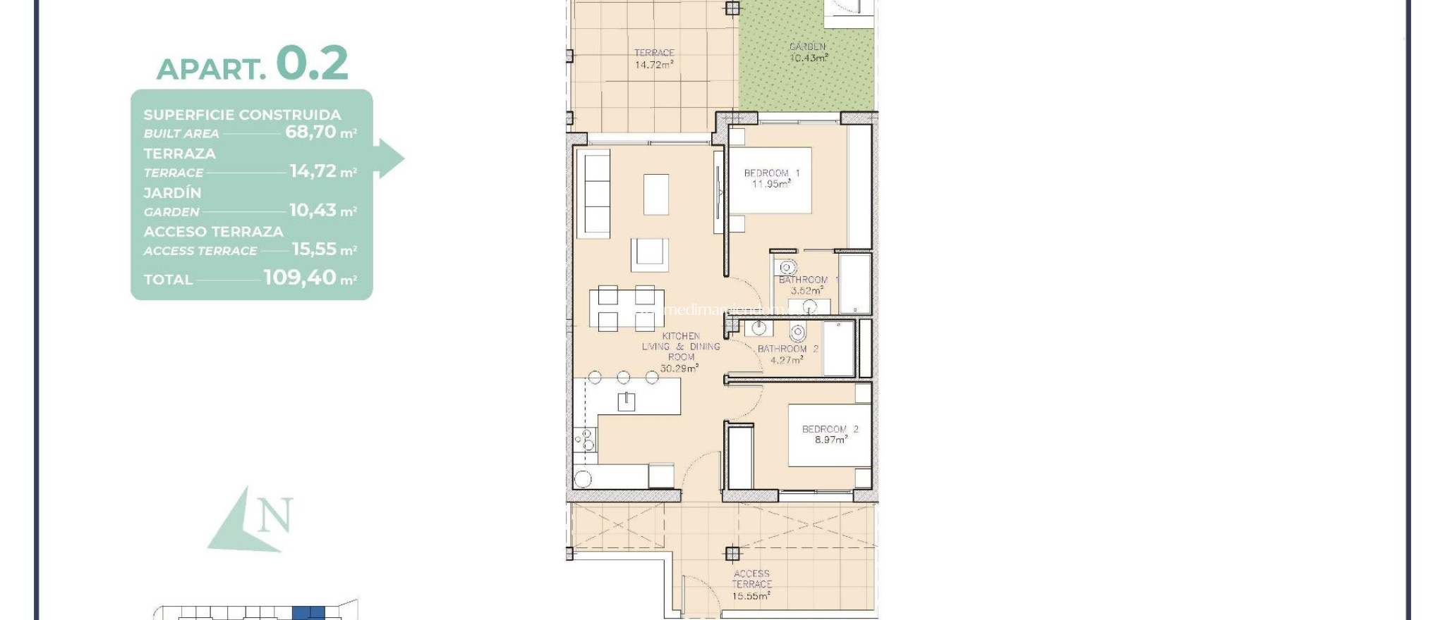 Obra Nueva - Apartamento - Los Alcazares - Serena Golf