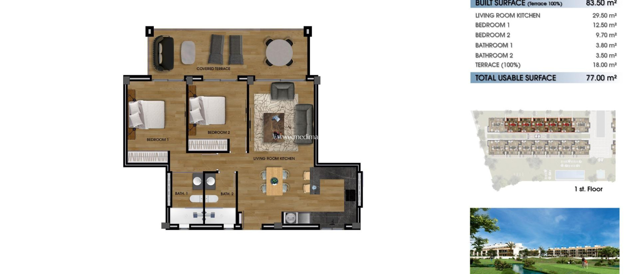 Obra Nueva - Apartamento - Los Alcazares - Serena Golf