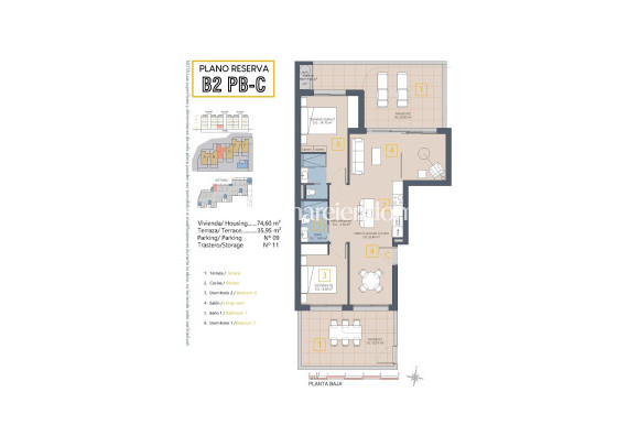 Obra Nueva - Apartamento - Los Alcazares - Serena Golf
