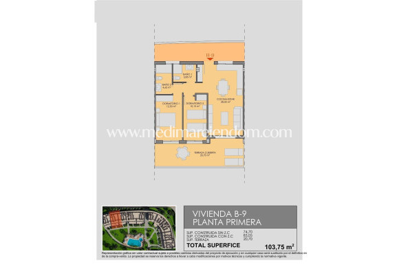 Obra Nueva - Apartamento - Los Alcazares - Serena Golf