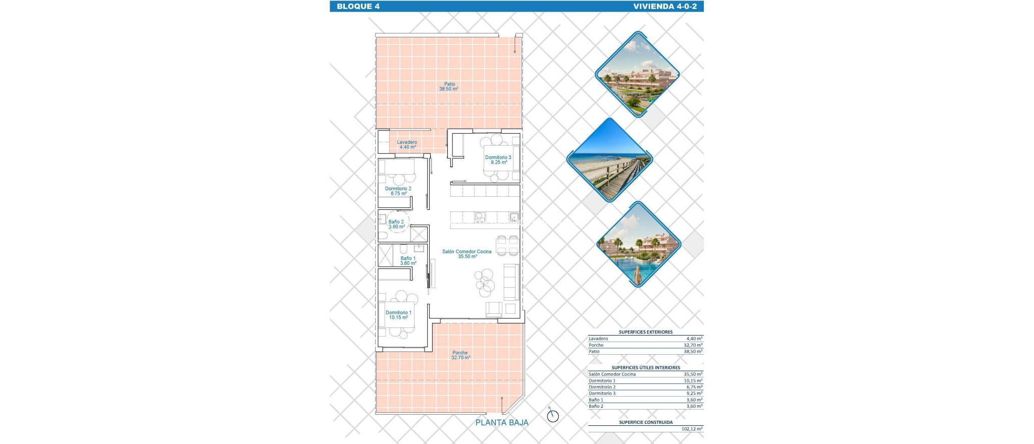 Obra Nueva - Apartamento - Pilar de la Horadada - Lo Monte