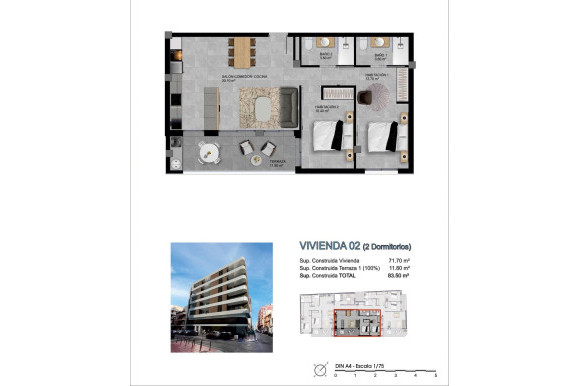 Obra Nueva - Apartamento - Santa Pola - pueblo