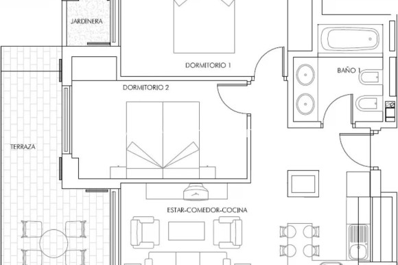 Obra Nueva - Apartamento - Vera - Puerto del Rey