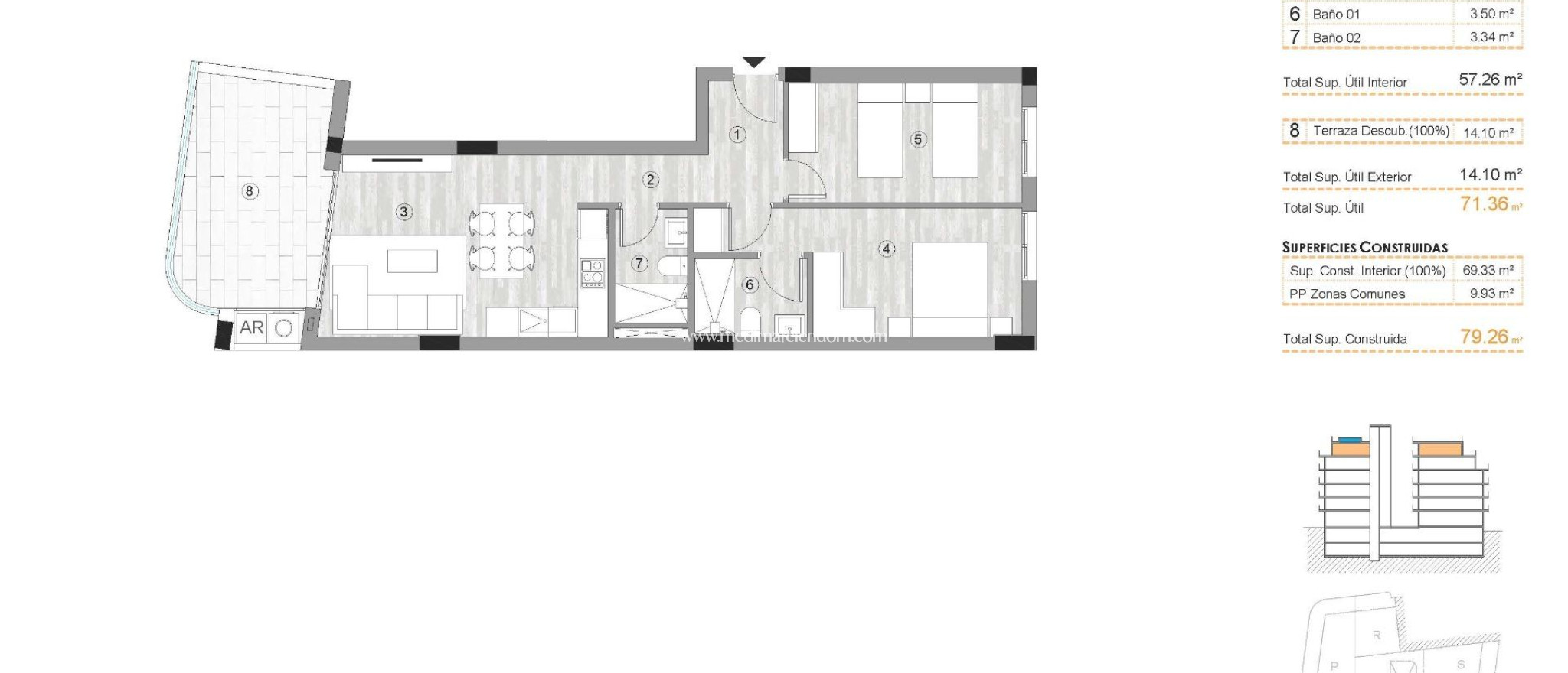 Obra Nueva - Ático - Torrevieja - Centro