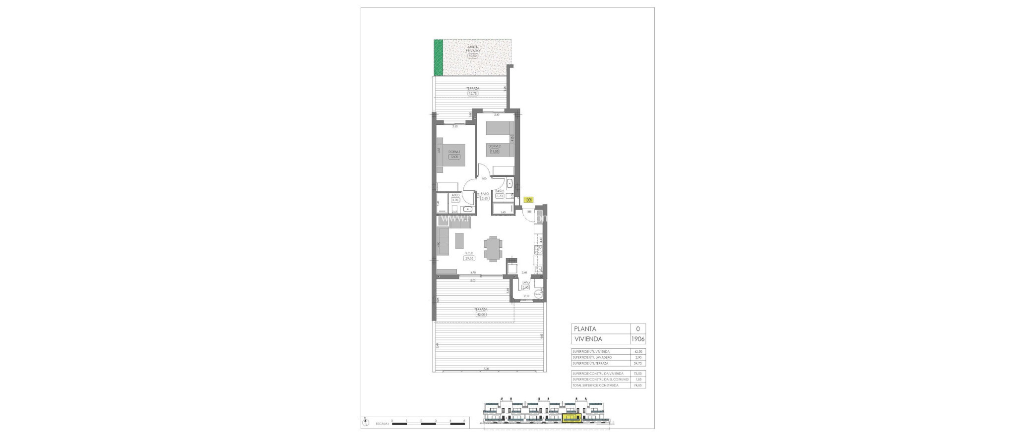 Obra Nueva - Bungalow - Algorfa - La Finca Golf