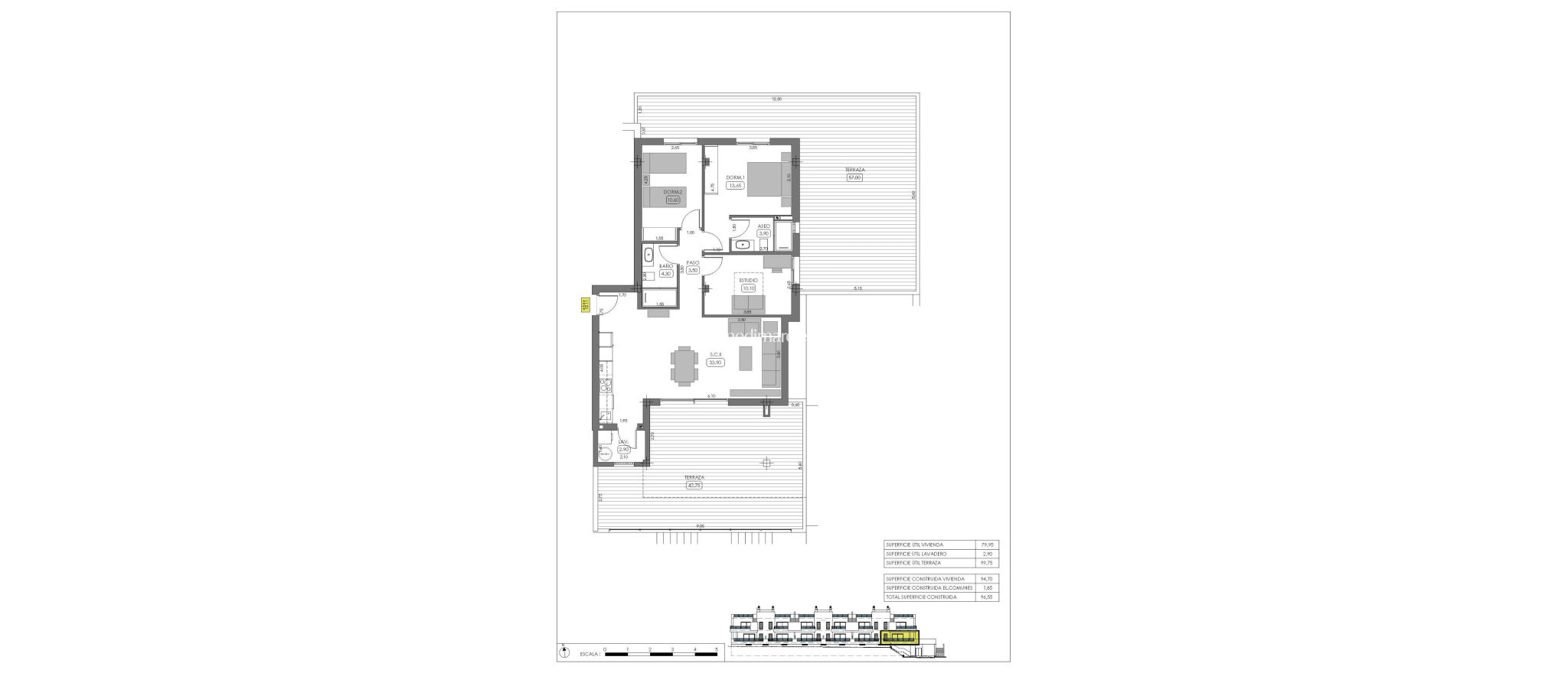 Obra Nueva - Bungalow - Algorfa - La Finca Golf