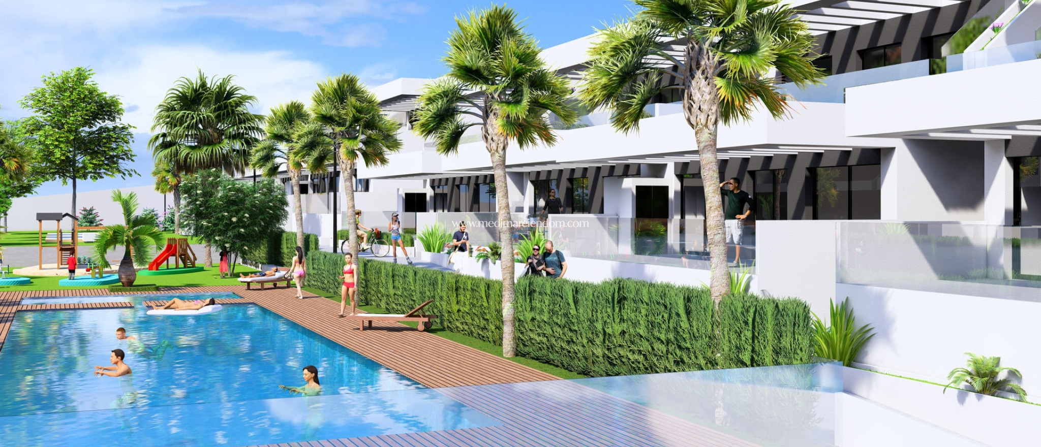 Obra Nueva - Bungalow bajo - La Finca Golf