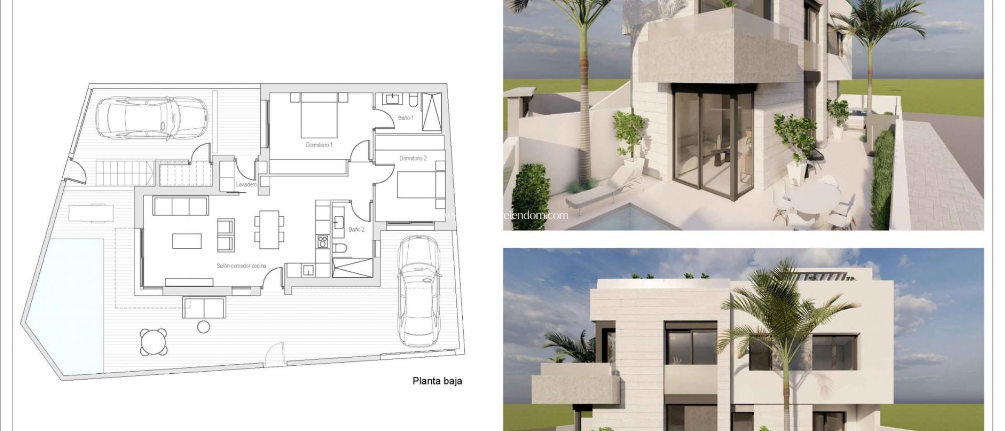 Obra Nueva - Bungalow - Pilar de la Horadada - pueblo