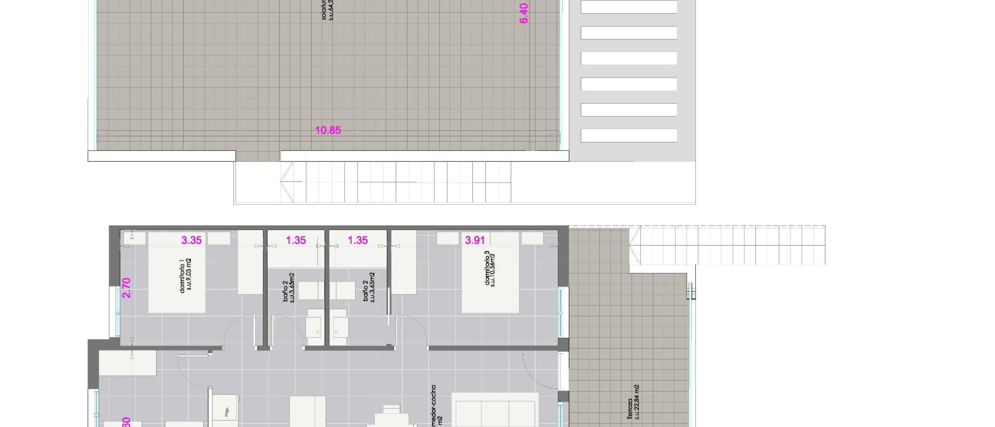 Obra Nueva - Bungalow - Pilar de la Horadada - pueblo