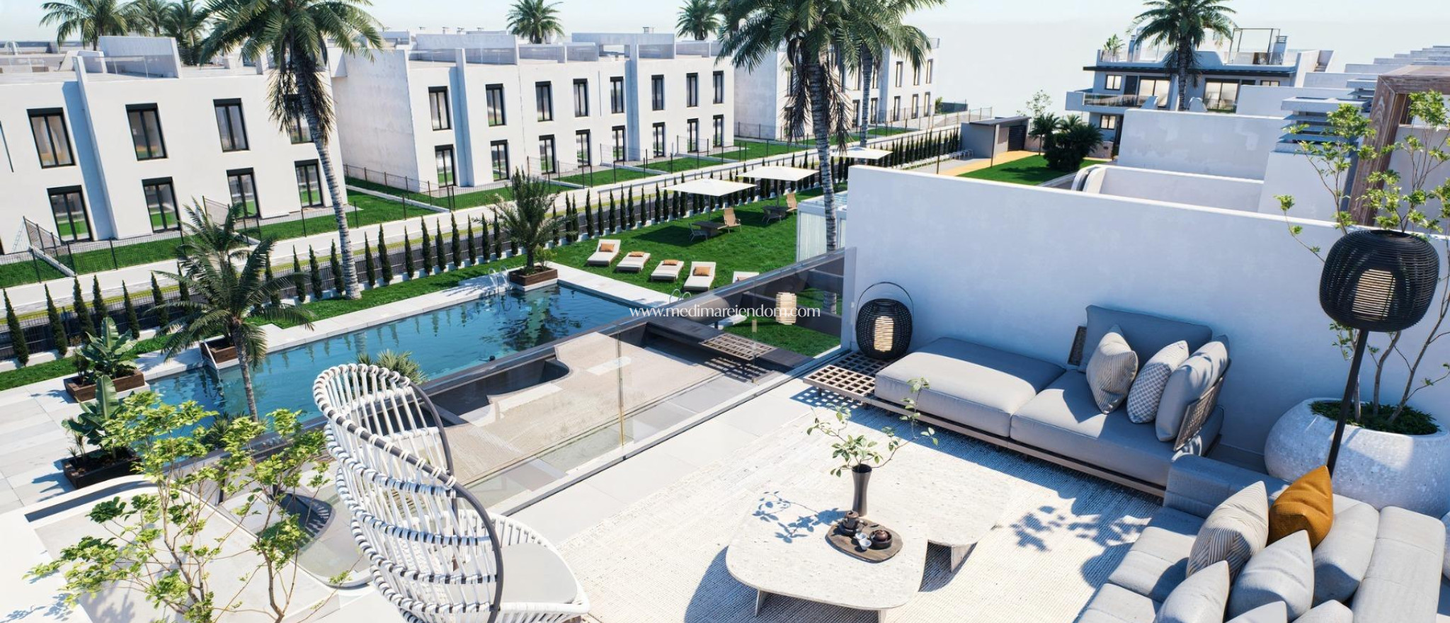 Obra Nueva - Bungalow - Pilar de la Horadada - pueblo