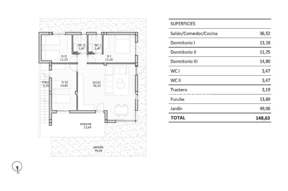 Obra Nueva - Bungalow - San Miguel de Salinas - Pueblo