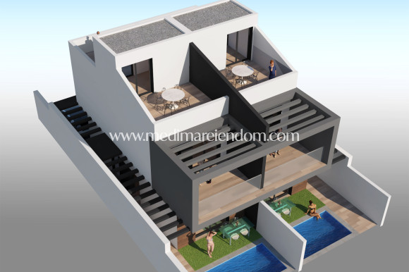 Obra Nueva - Casa adosada - San Javier