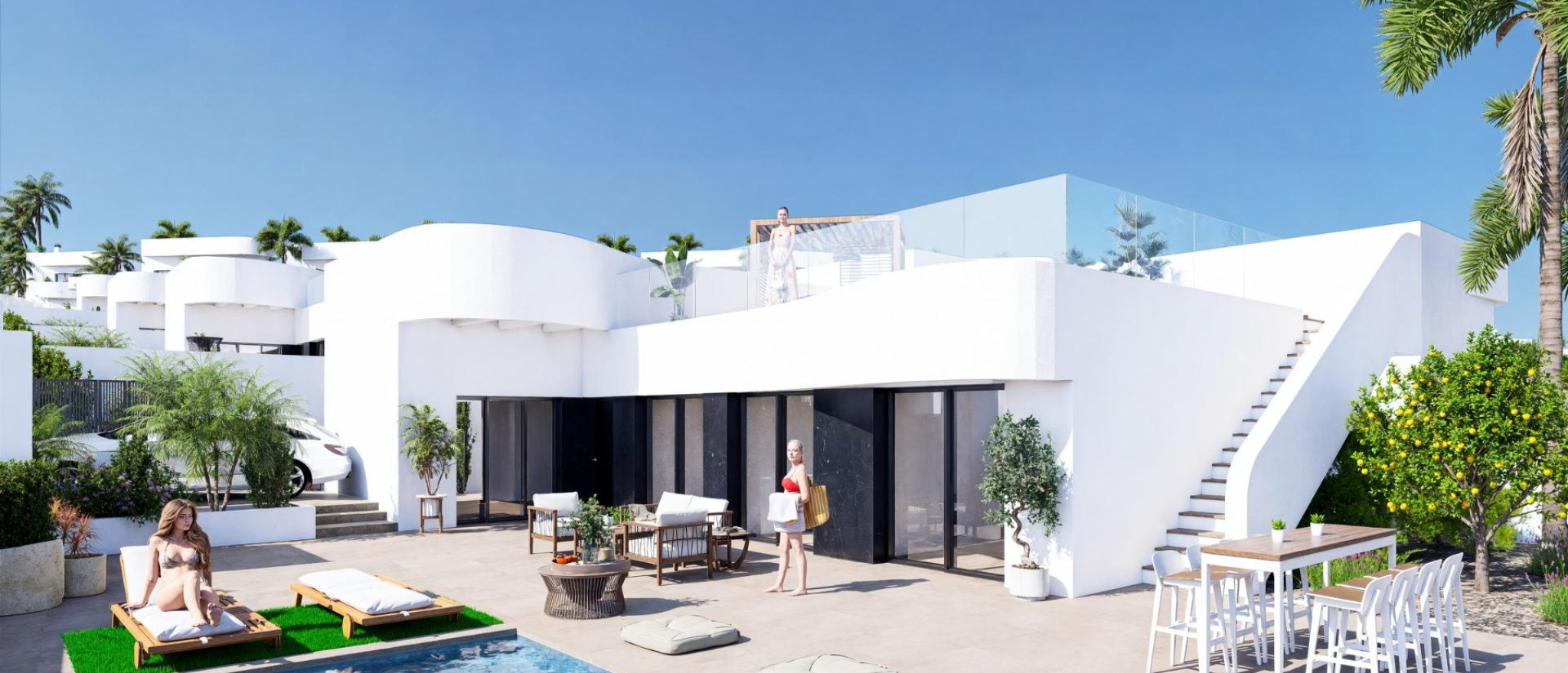 Obra Nueva - Villa - Algorfa - La Finca Golf