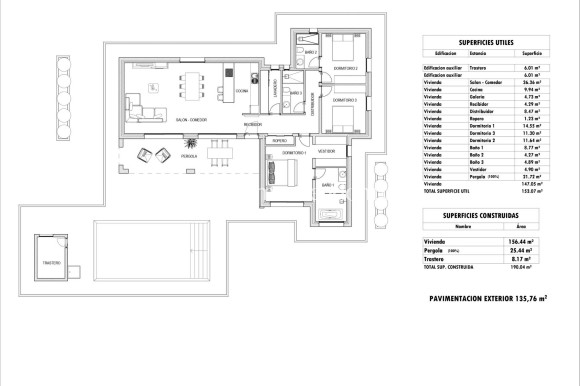 Obra Nueva - Villa - Aspe - Poligono 19