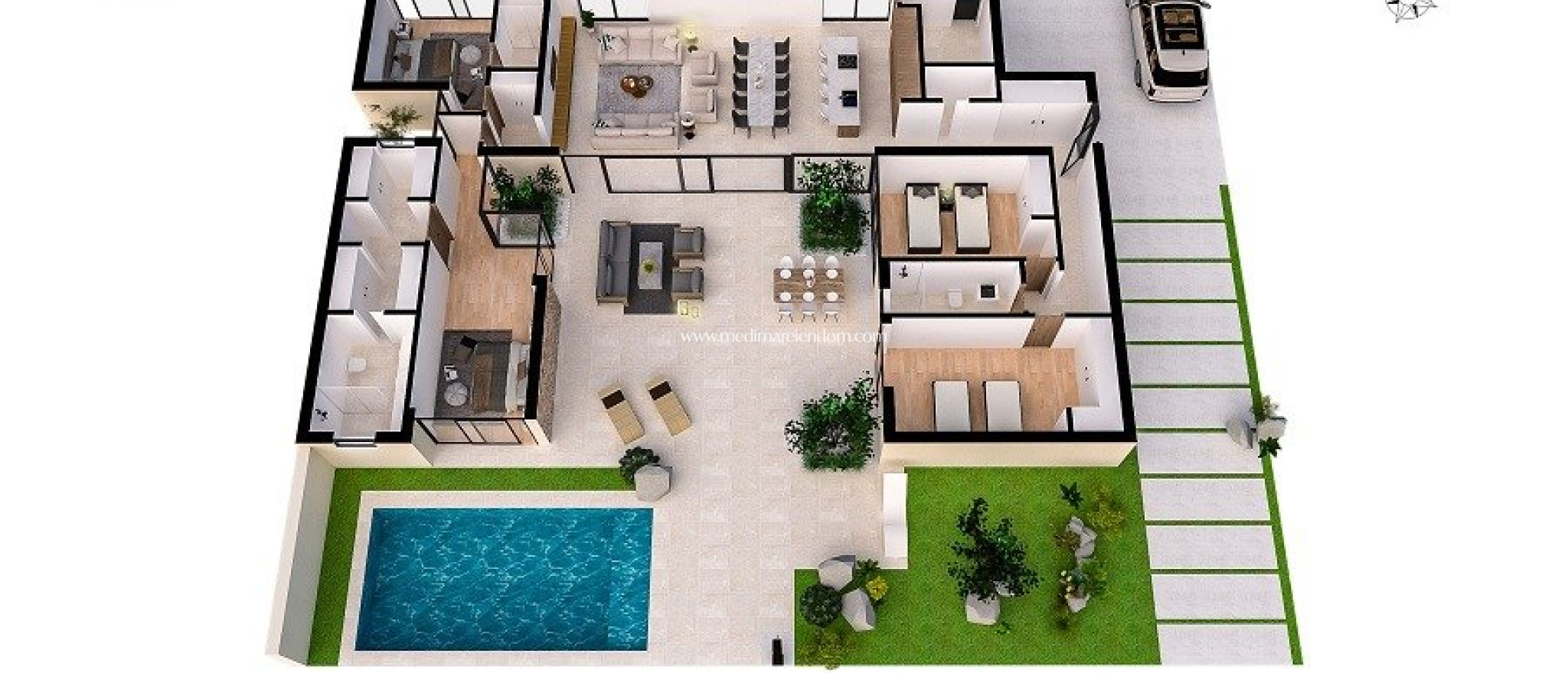 Obra Nueva - Villa - Banos y Mendigo - Altaona Golf