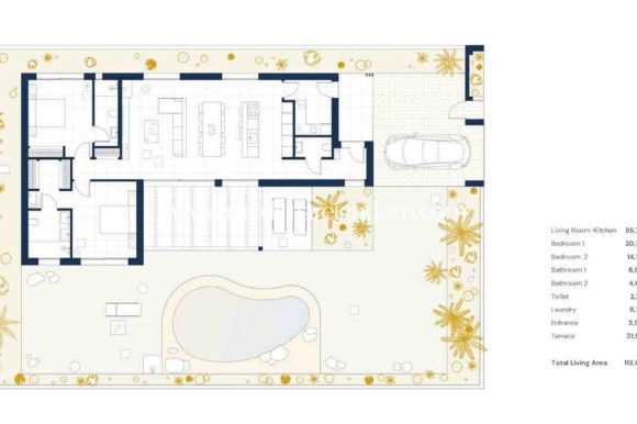 Obra Nueva - Villa - Banos y Mendigo - Altaona Golf