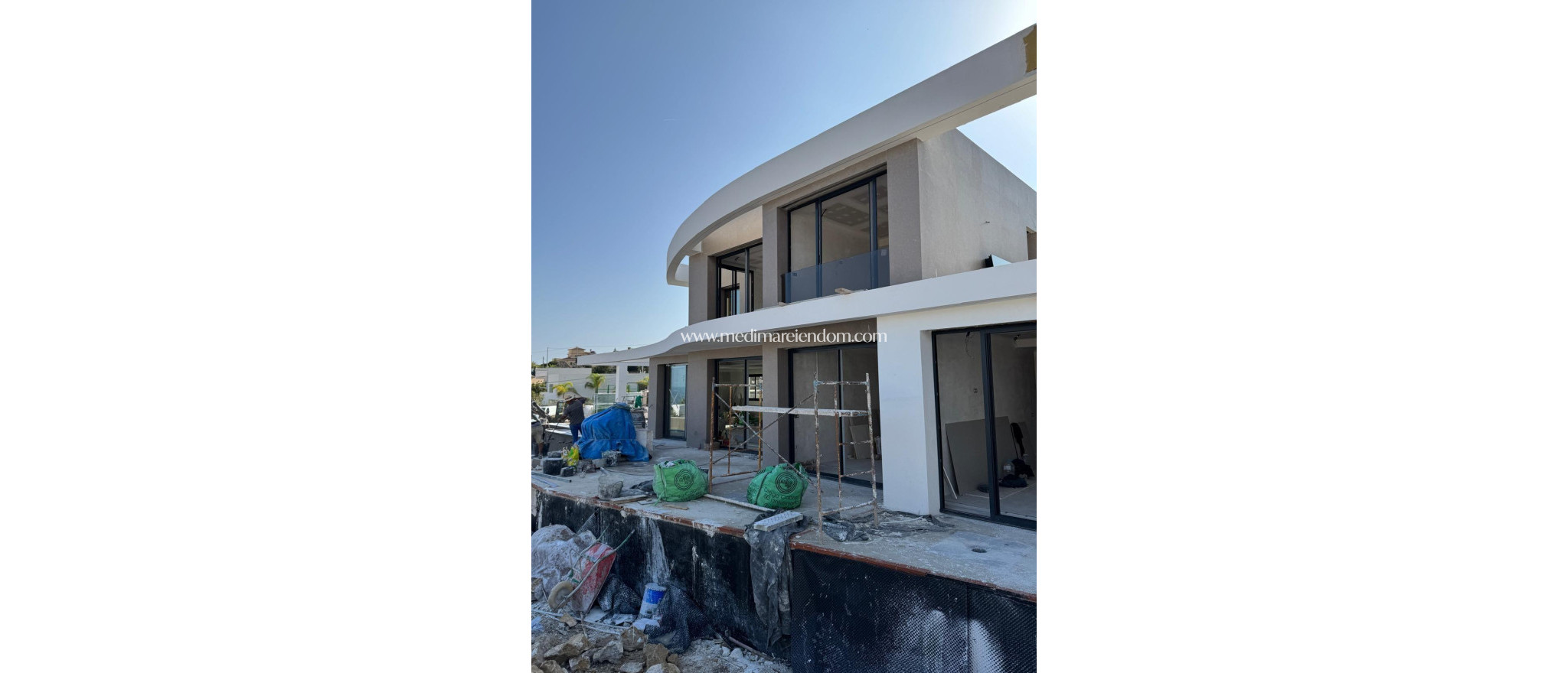 Obra Nueva - Villa - Benissa - Urb. La Fustera