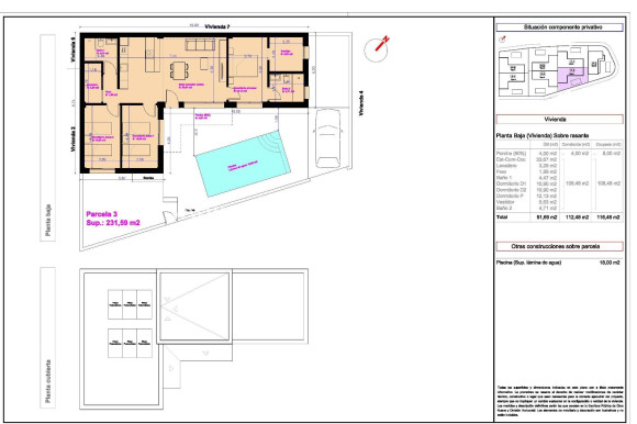 Obra Nueva - Villa - Daya Nueva - Centro