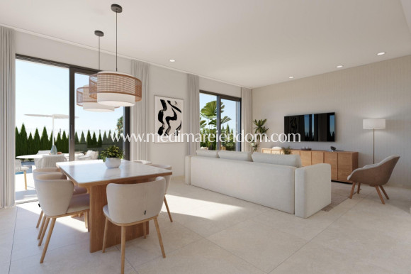 Obra Nueva - Villa - Fuente Álamo - Hacienda Del Álamo Golf