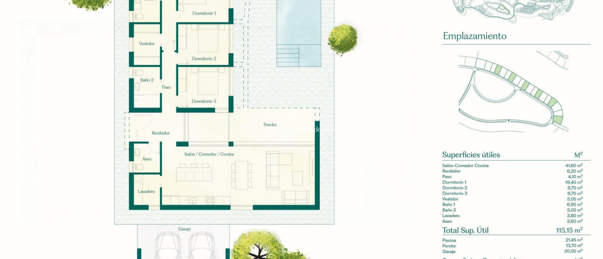 Obra Nueva - Villa - Fuente Álamo - Hacienda del Alamo