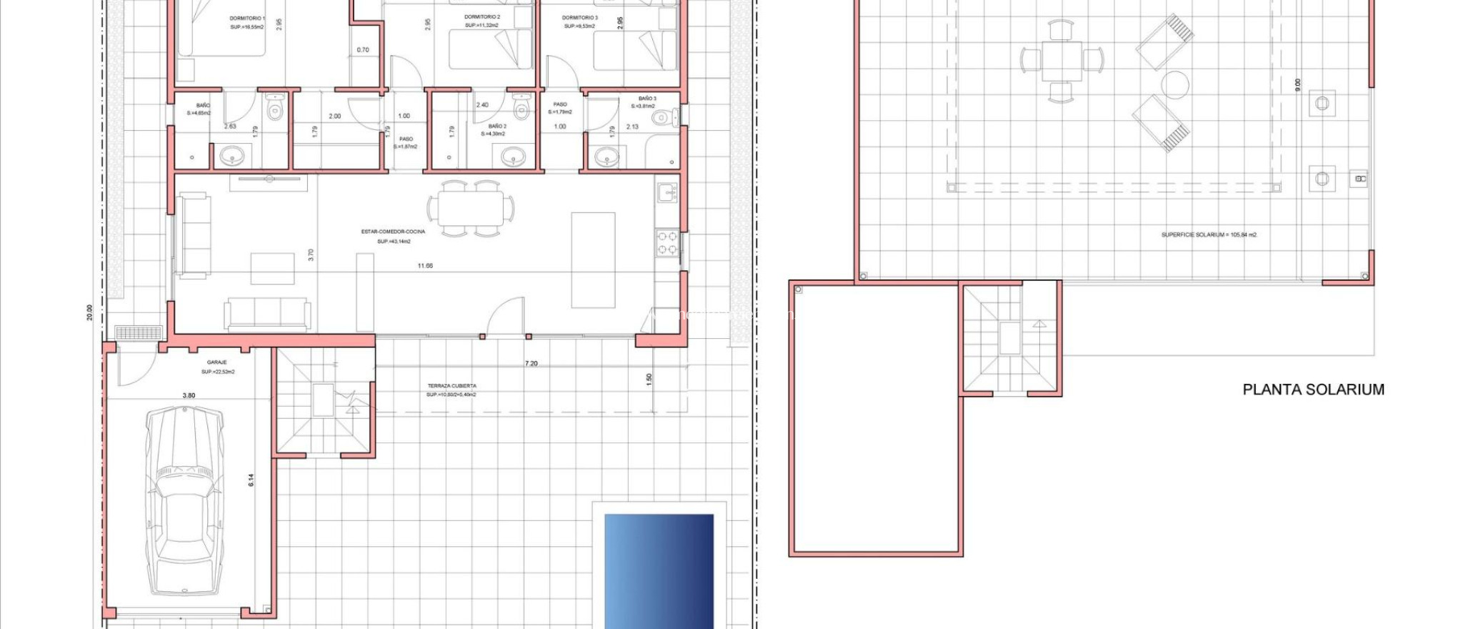 Obra Nueva - Villa - Fuente Álamo - La Pinilla