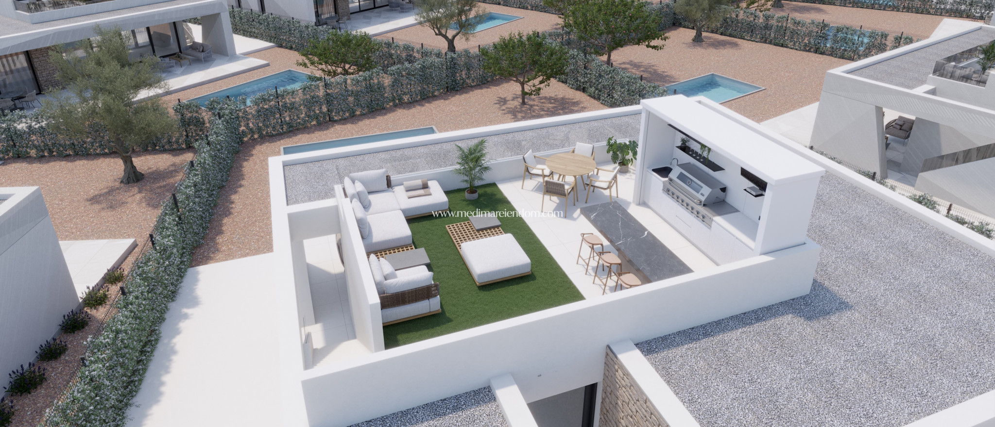 Obra Nueva - Villa - Hacienda del Alamo Golf