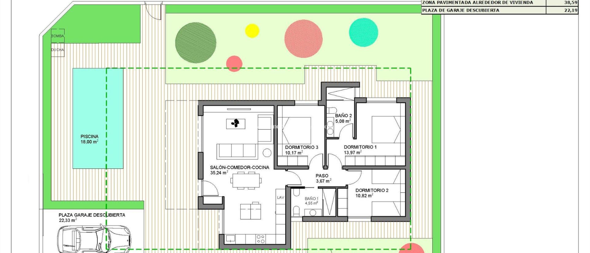 Obra Nueva - Villa - Hondón de las Nieves - Urbaniz. La Montañosa