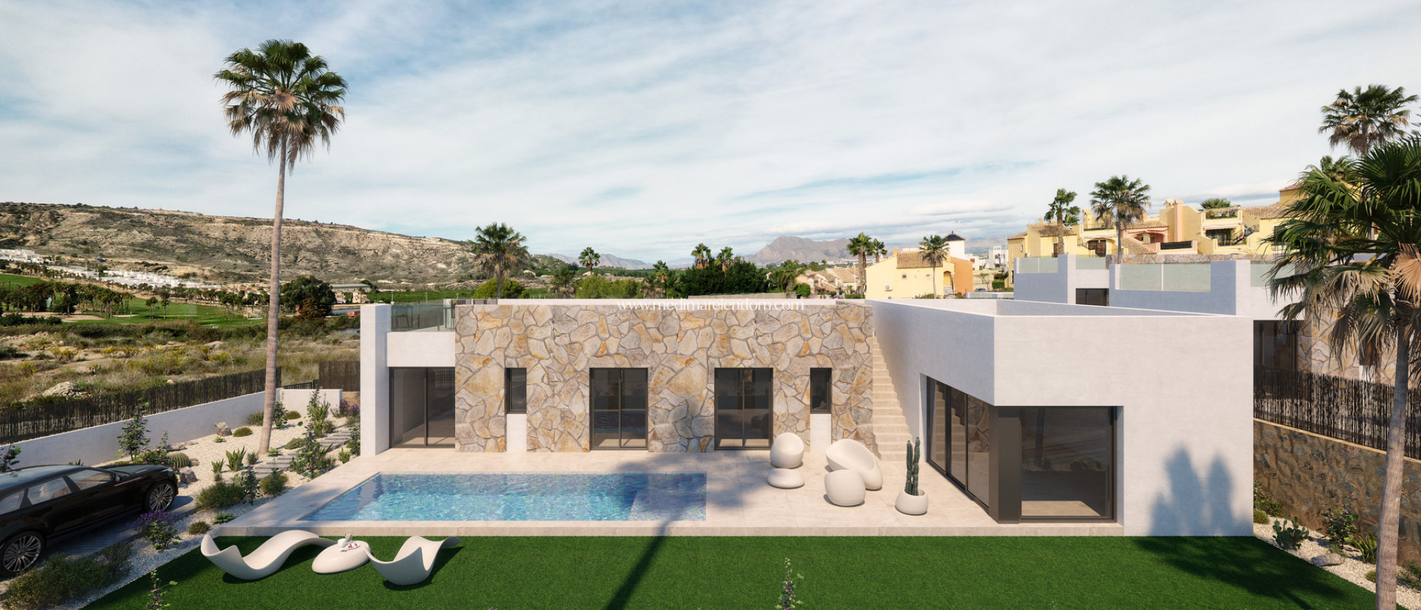 Obra Nueva - Villa - La Finca Golf
