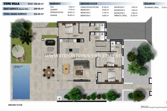 Obra Nueva - Villa - Los Alczares - Serena Golf