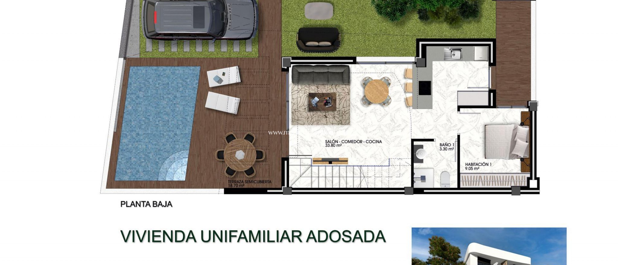 Obra Nueva - Villa - Los Montesinos - La Herrada