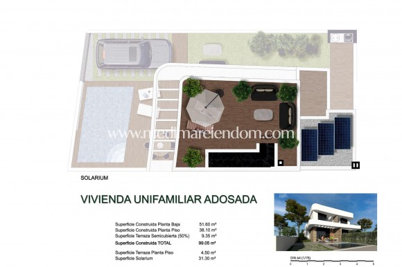 Obra Nueva - Villa - Los Montesinos - La Herrada