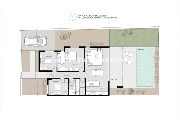 Obra Nueva - Villa - Molina De Segura - Urb. La Quinta