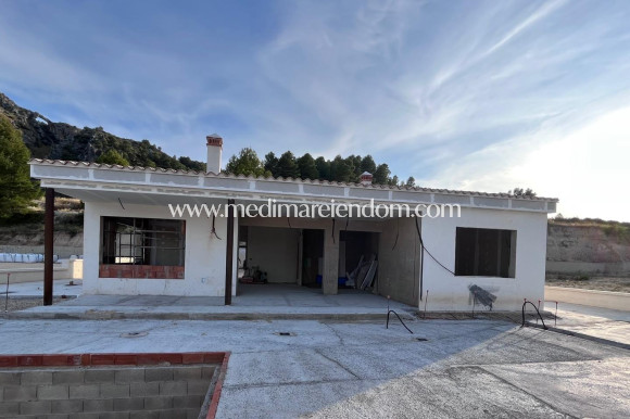 Obra Nueva - Villa - Penaguila - El Olivar