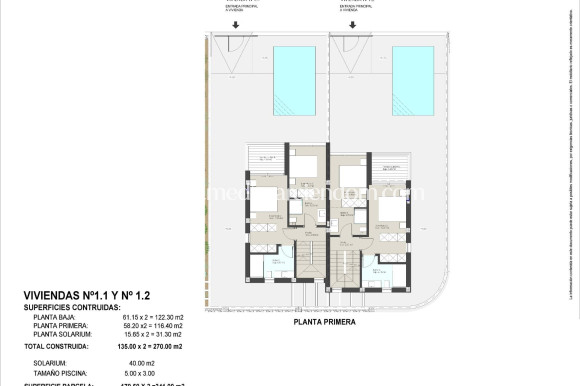 Obra Nueva - Villa - Pilar de la Horadada - Las Higuericas