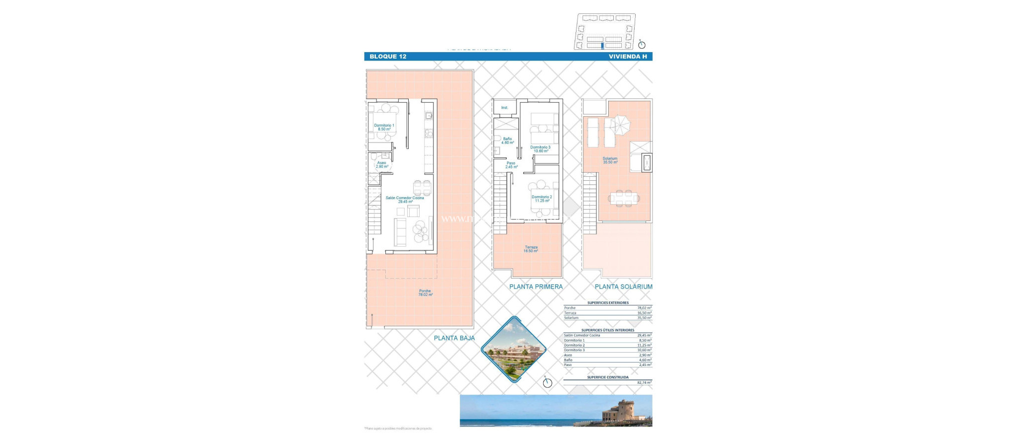 Obra Nueva - Villa - Pilar de la Horadada - Lo Monte