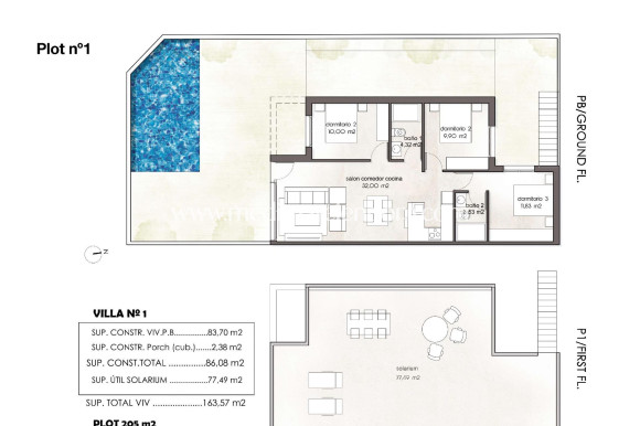 Obra Nueva - Villa - Pilar de la Horadada