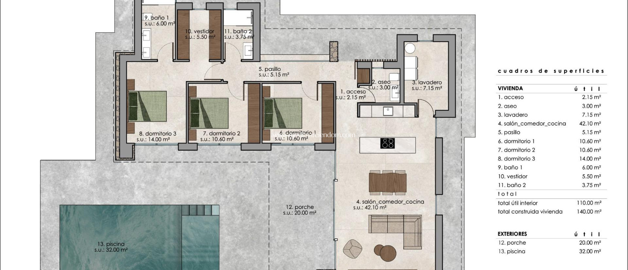 Obra Nueva - Villa - Pinoso - Lel