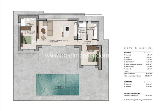 Obra Nueva - Villa - Pinoso - Lel