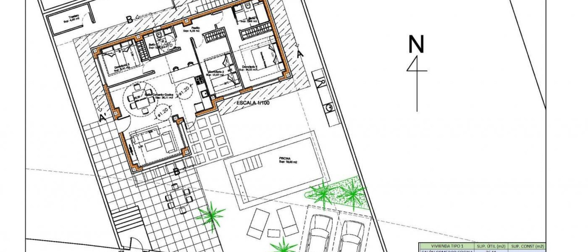 Obra Nueva - Villa - Polop - La Alberca