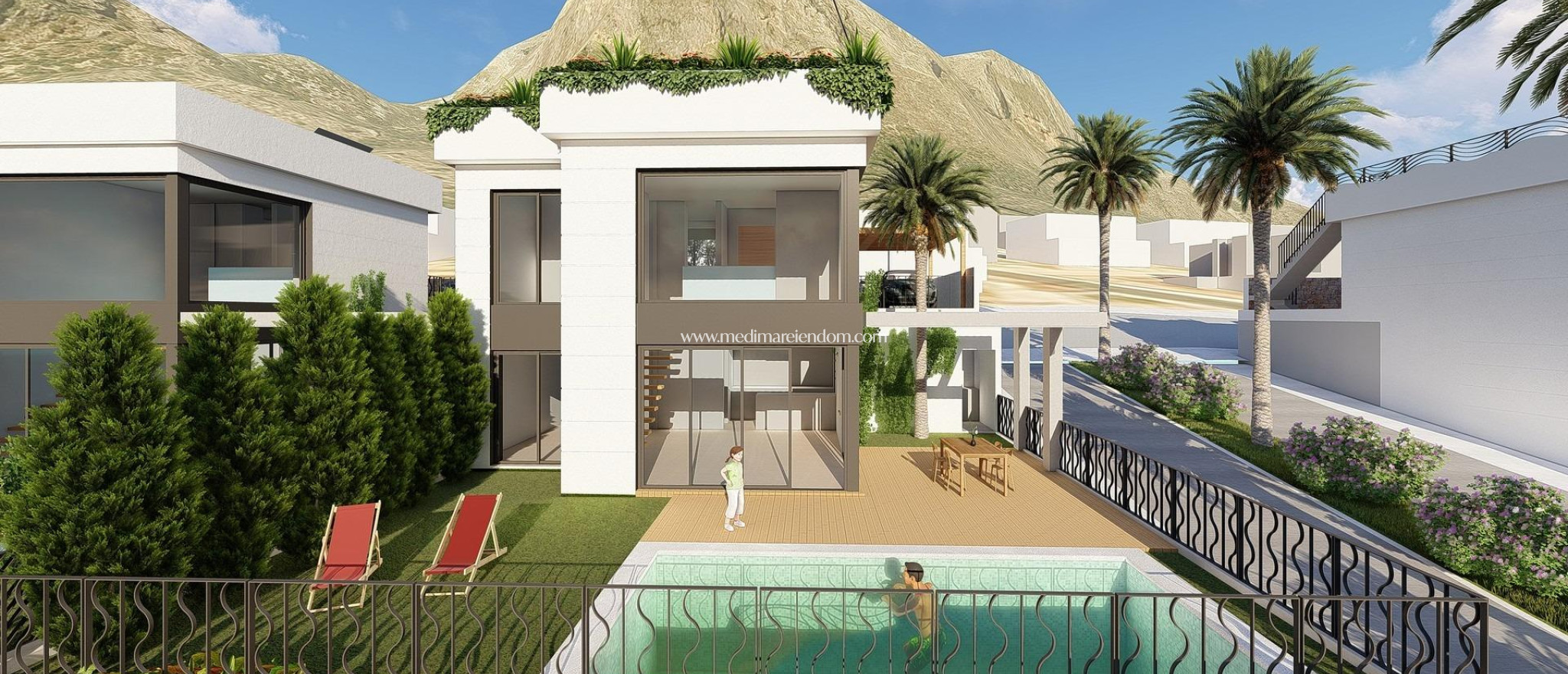 Obra Nueva - Villa - Polop - Urbanizaciones