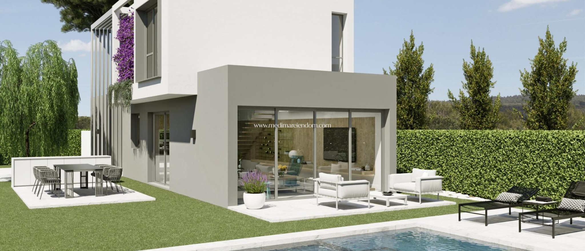 Obra Nueva - Villa - San Juan Alicante - La Font