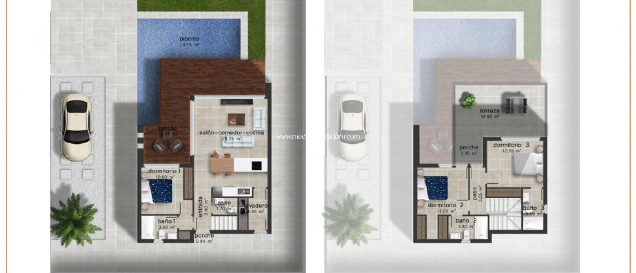 Obra Nueva - Villa - San Pedro del Pinatar - Centro