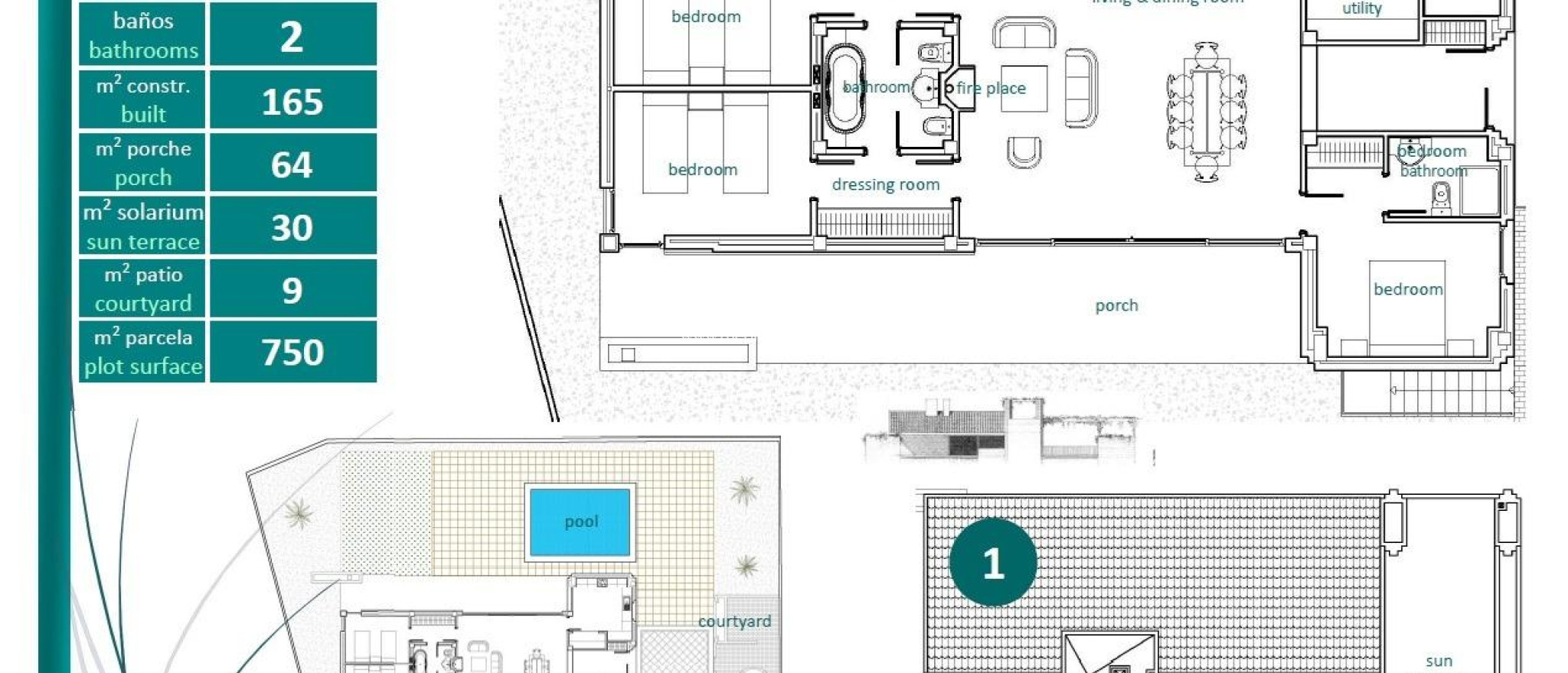 Obra Nueva - Villa - Sucina - Peraleja Golf