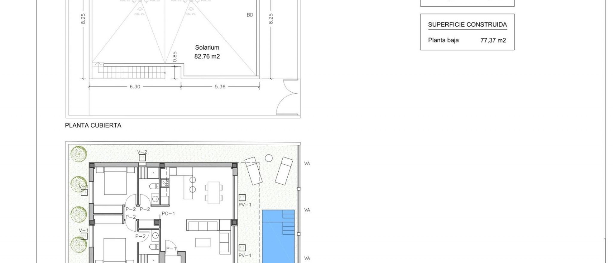 Obra Nueva - Villa - Torre Pacheco - Roldán