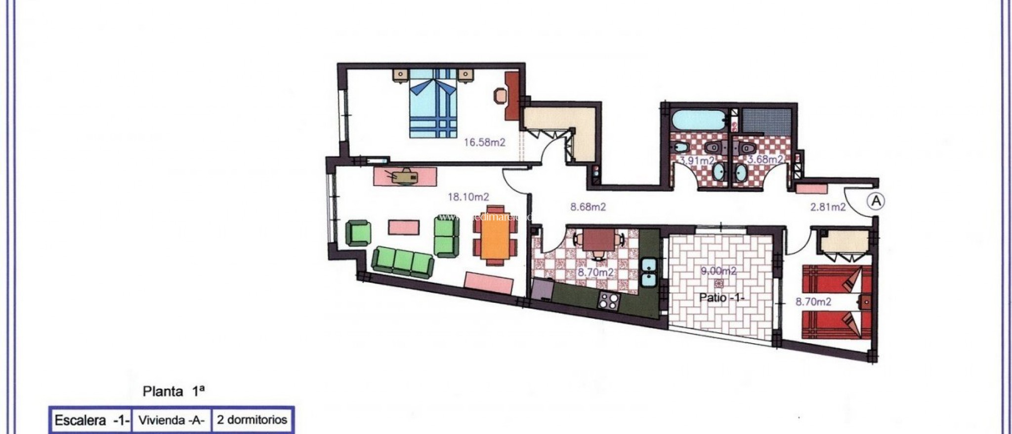 Odsprzedaż - Apartament - San Pedro del Pinatar - Centro