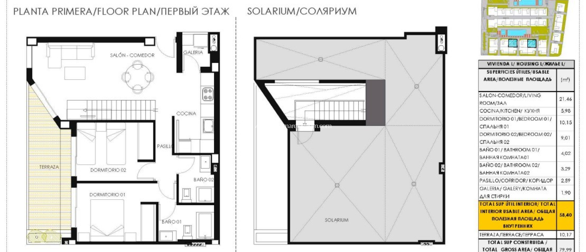 Verkauf - Penthouse - Torrevieja - La Veleta