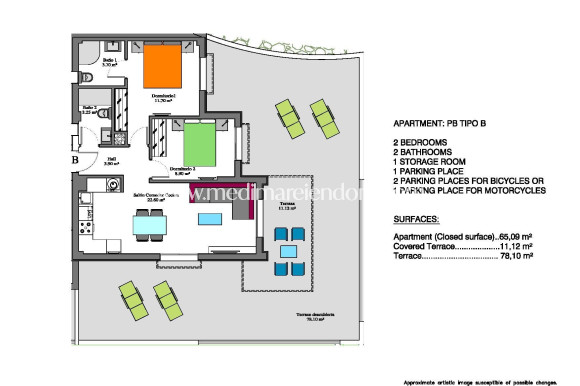Nieuw gebouw - Appartement - Orihuela Costa - Las Filipinas